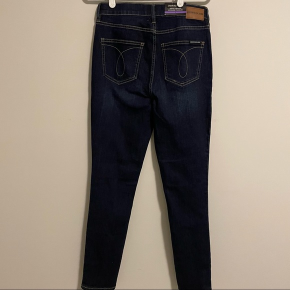 Calvin Klein High Rise Skinny Jeans Size 4 - Picture 4 of 7